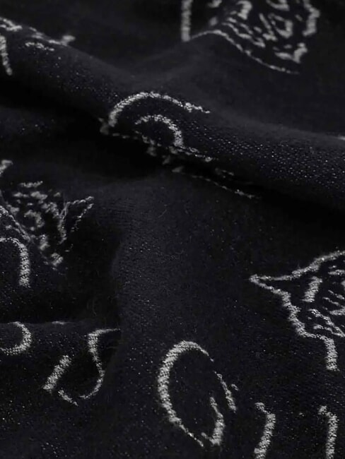 CARMELLA Scarf black logo - Scarves