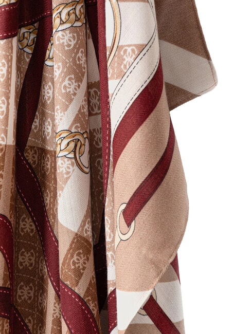 YVONNE LOGO Scarf ginger logo - Scarves
