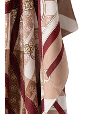 GUESS YVONNE LOGO Scarf ginger logo - Scarves - 3