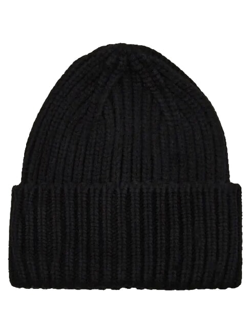 KNITTED Cuffed hat BLACK - Hats