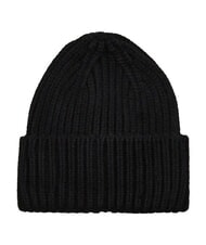 GUESS KNITTED Cuffed hat BLACK - Hats - 2