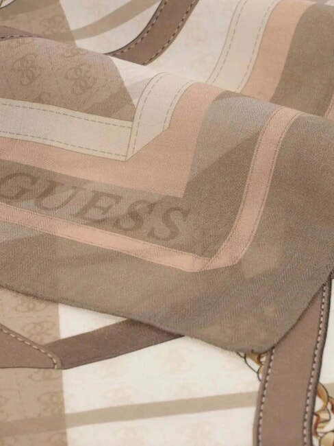 YVONNE LOGO Scarf MILK LOGO - Scarves