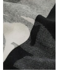 GUESS BASIC Scarf with fringes BLACK - Scarves - 2