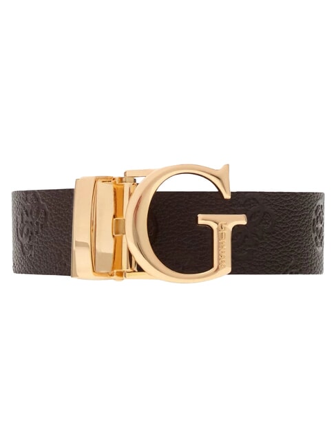 JENA Double-sided belt bone logo/brown logo - Belts