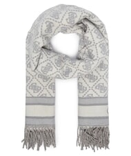 GUESS JACQUARD Scarf with fringes - Scarves