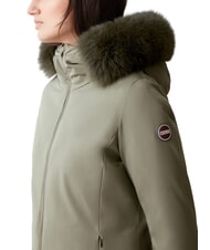 COLMAR PURENESS Hooded jacket mud - Women's down jackets - 3