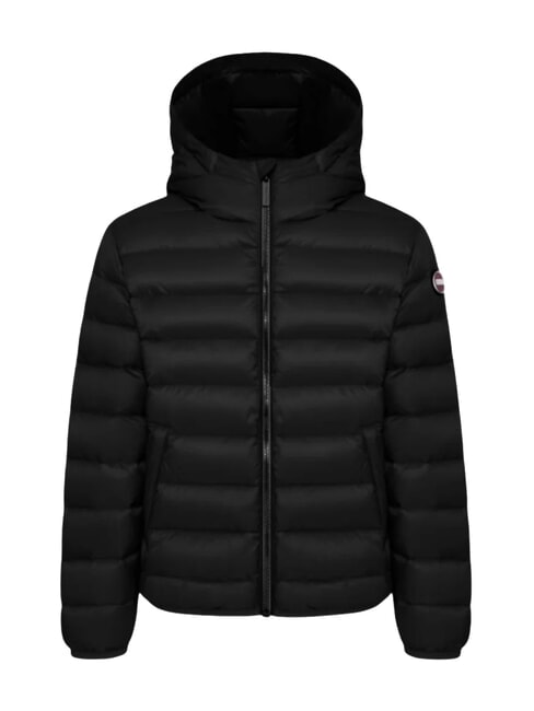 DELUXE Down jacket with hood black - Baby Jackets