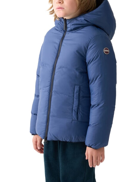 MINDSET Down jacket with hood navy blue-dark blue - Baby Jackets