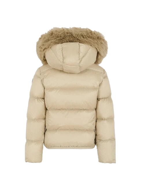 DELUXE Down jacket with hood hemp - Baby Jackets