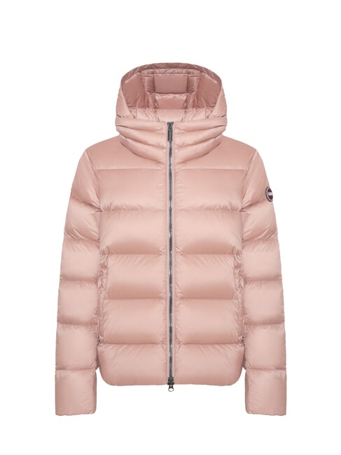 DELUXE Women's down jacket with hood vintage roses - Women's down jackets