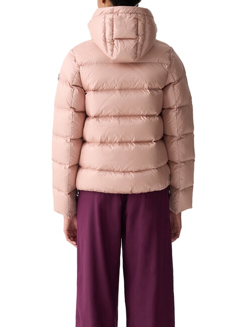 DELUXE Women's down jacket with hood vintage roses - Women's down jackets