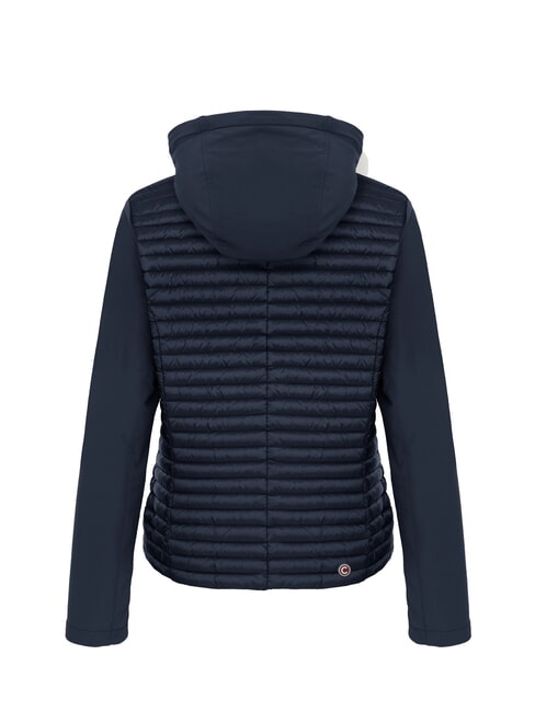 ARKELL Lightweight down jacket with hood navy blue - Women's down jackets