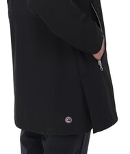 COLMAR NEWFUTURITY Long lightweight jacket with hood black - Women's Jackets - 4