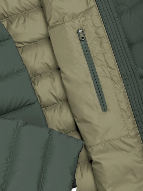 MINDSET Hooded jacket underwood-muddy - Men's down jackets