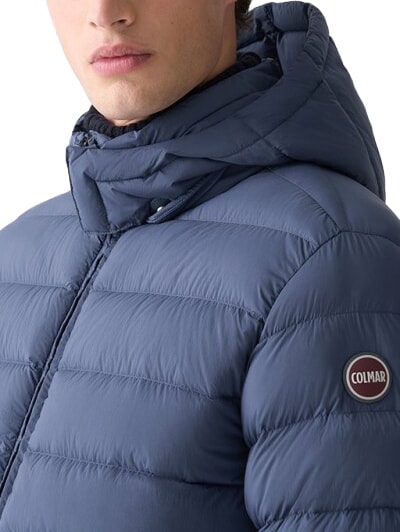MINDSET Hooded jacket modern blue admiral - Men's down jackets