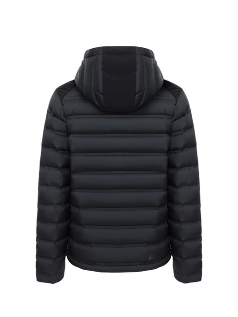 DURABILITY Down jacket with hood black - Men's down jackets