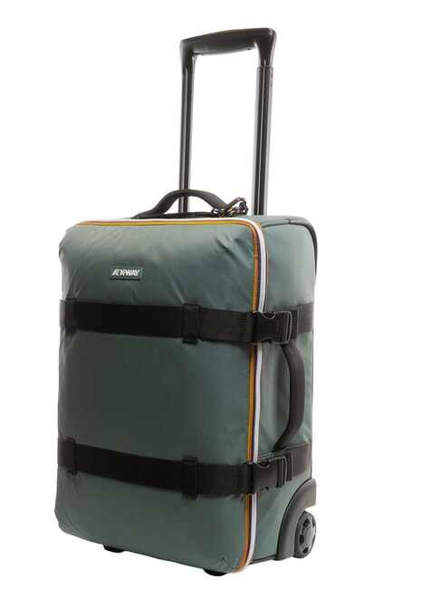 BLOSSAC  Waterproof Hand Luggage Trolley green balsam-black p - Hand luggage