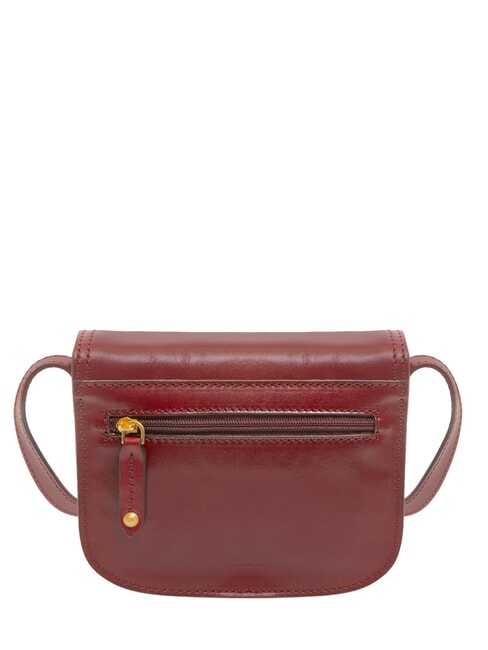 STORY DONNA Mini shoulder bag, in leather Barolo/Gold - Women&rsquo;s Bags