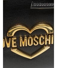 LOVE MOSCHINO SOFTY BOW Shoulder bag Black - Women&rsquo;s Bags - 3