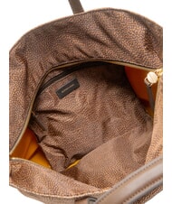 BORBONESE B-ESCAPE Handbag with shoulder strap beige/chestnut - Women&rsquo;s Bags - 5