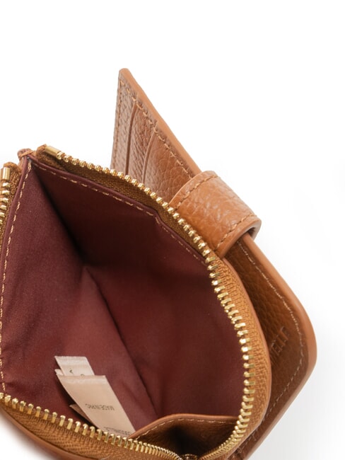 METALLIC SOFT Mini Leather Wallet cognac - Women&rsquo;s Wallets