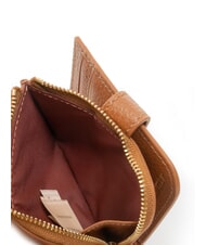 COCCINELLE METALLIC SOFT Mini Leather Wallet cognac - Women&rsquo;s Wallets - 4