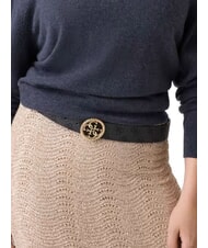 GUESS CLASSIC Reversible and adjustable belt vikky large roo coalog tote bag - Belts - 2