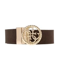 GUESS CLASSIC Reversible and adjustable belt MILK LOGO - Belts - 3