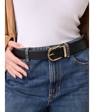 GUESS YVONNE LOGO Reversible belt vikky large roo coalog tote bag - Belts - 6