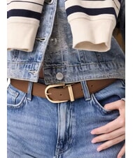 GUESS YVONNE LOGO Reversible belt MILK LOGO - Belts - 2