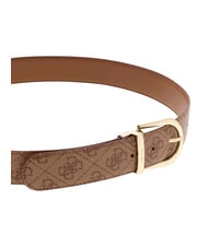 GUESS YVONNE LOGO Reversible belt MILK LOGO - Belts - 4