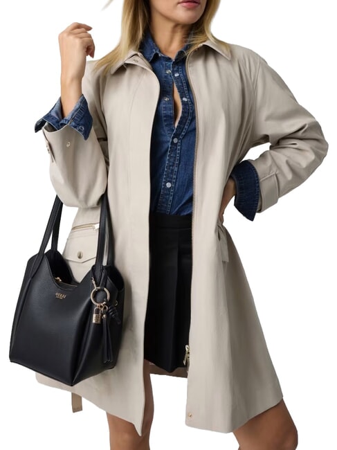 MELODY Shoulder bag, double handle BLACK - Women&rsquo;s Bags