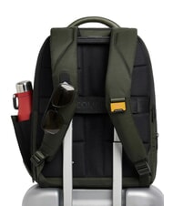 PIQUADRO W145 15.6" laptop backpack GREEN - Backpacks & School and Leisure - 3