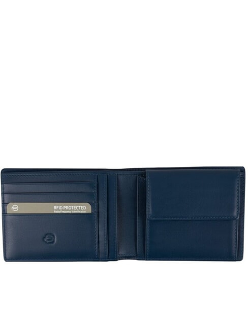VICTOR Leather wallet blue - Men&rsquo;s Wallets