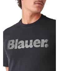 BLAUER BOURNE Cotton T-Shirt black - T-shirt - 3