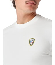 BLAUER IRVING NEW Cotton T-Shirt snow white - T-shirt - 3