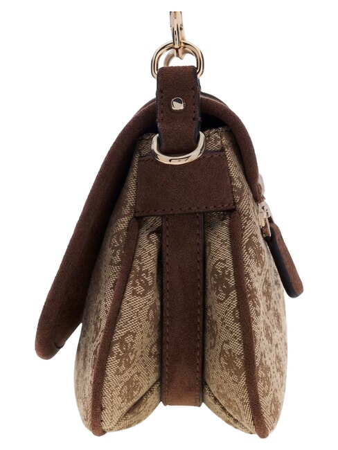 SAMANTHA Shoulder bag, with shoulder strap latte logo / brown - Women&rsquo;s Bags