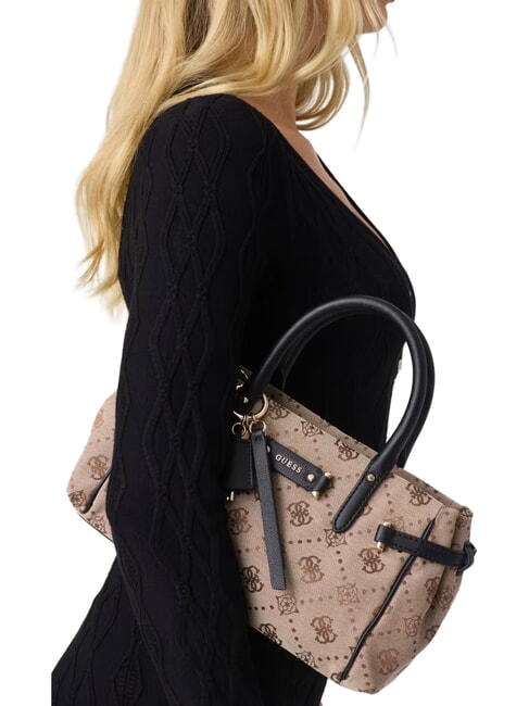 DOROTHY Handbag with shoulder strap milk logo/black - Women&rsquo;s Bags