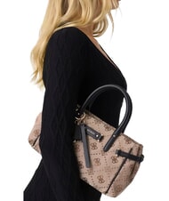 GUESS DOROTHY Handbag with shoulder strap milk logo/black - Women&rsquo;s Bags - 3