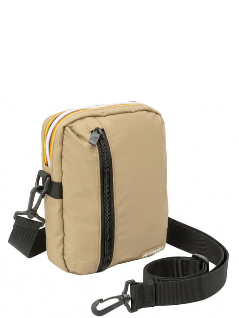 BARBITON Nylon bag beige khaki - Over-the-shoulder Bags for Men