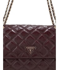 GUESS JULIET Shoulder bag Bordeaux - Women&rsquo;s Bags - 5