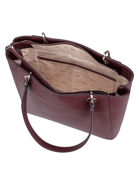 NOELLE 2  Shoulder Shopping Bag Bordeaux - Women&rsquo;s Bags