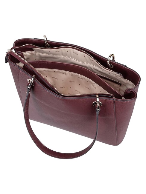 NOELLE 2  Shoulder Shopping Bag Bordeaux - Women&rsquo;s Bags