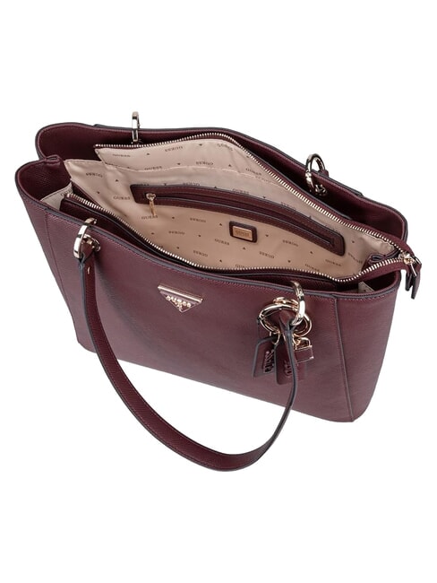 NOELLE 2  Shoulder Shopping Bag Bordeaux - Women&rsquo;s Bags