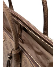 GUESS MARISSA Handbag with shoulder strap MILK LOGO - Women&rsquo;s Bags - 6