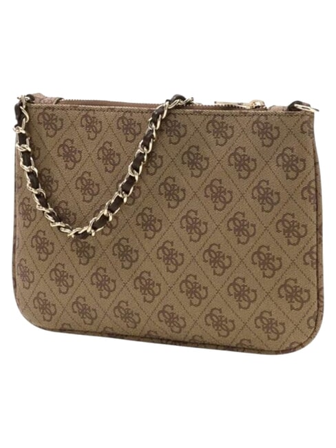 NOELLE 2 Clutch bag latte logo / brown - Women&rsquo;s Bags