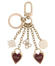 GUESS LOGO Keychain plum - Key holders - 2