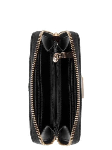 MELODY Medium ziparound wallet BLACK - Women&rsquo;s Wallets