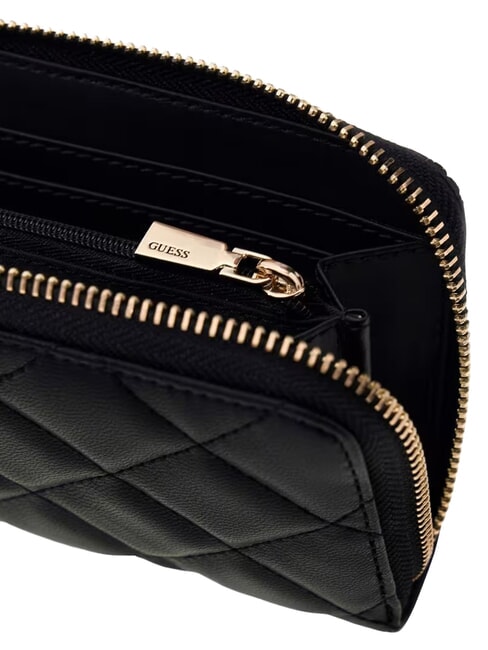 JULIET Medium zip-around wallet BLACK - Women&rsquo;s Wallets