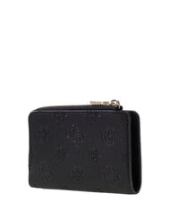 GUESS BLAKE Card holder with coin purse black logo - Women&rsquo;s Wallets - 3